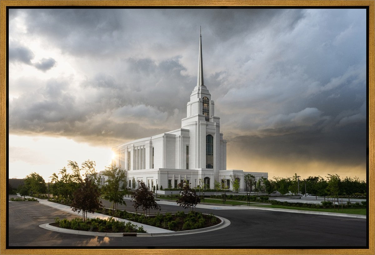 Syracuse Utah Safety in The Storm Gallery Wrap