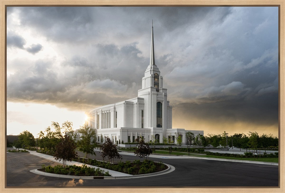 Syracuse Utah Safety in The Storm Gallery Wrap