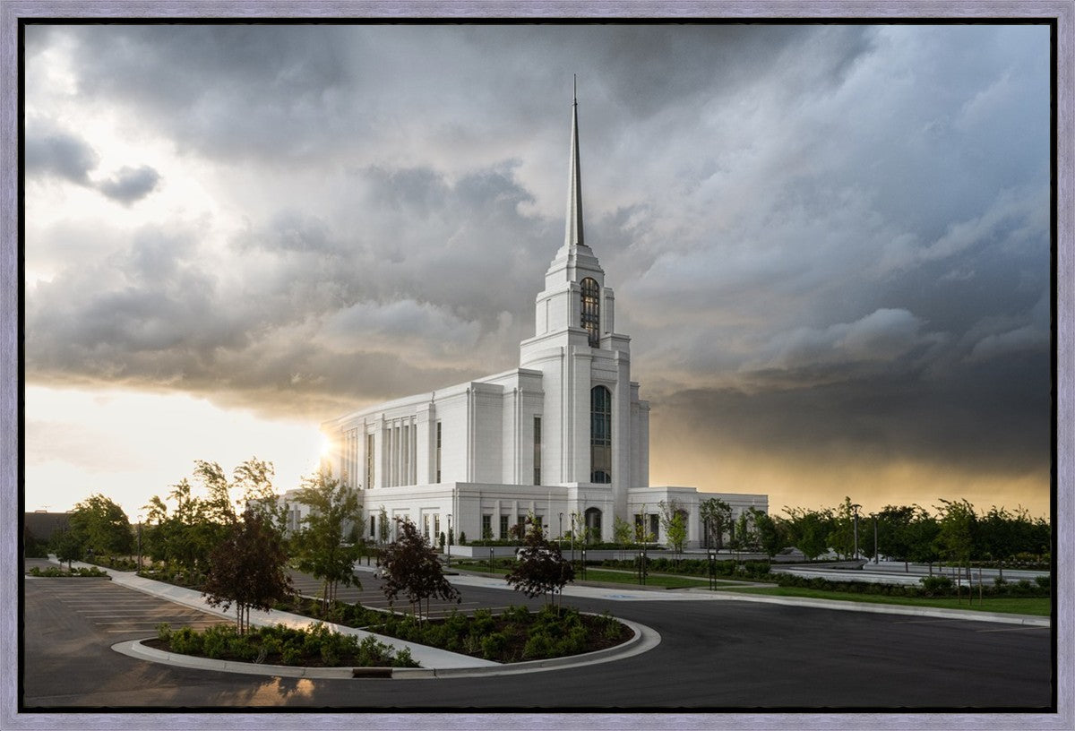 Syracuse Utah Safety in The Storm Gallery Wrap