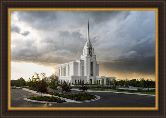 Syracuse Utah Safety in The Storm Large Wall Art