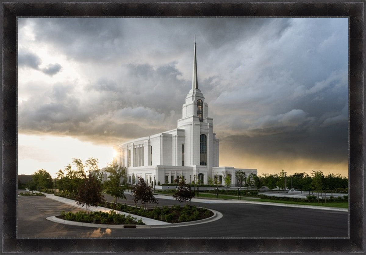 Syracuse Utah Safety in The Storm Large Wall Art