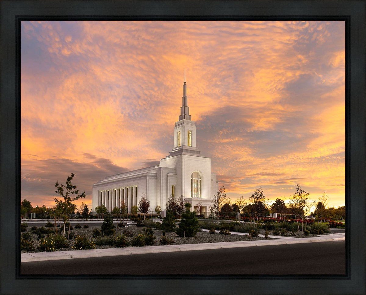 Burley Idaho Glorious Morning Gallery Wrap