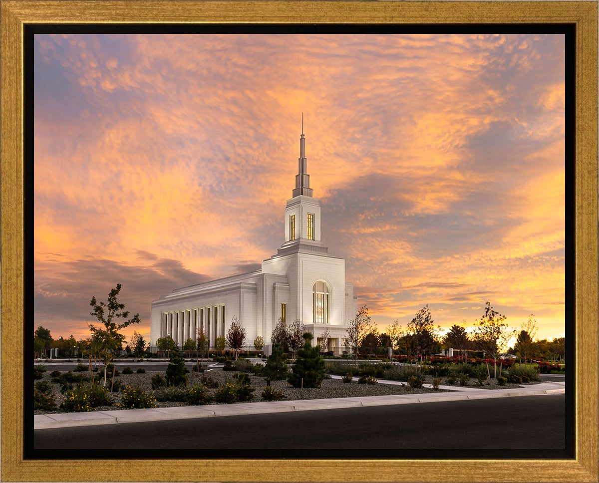 Burley Idaho Glorious Morning Gallery Wrap