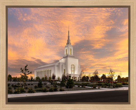 Burley Idaho Glorious Morning Gallery Wrap
