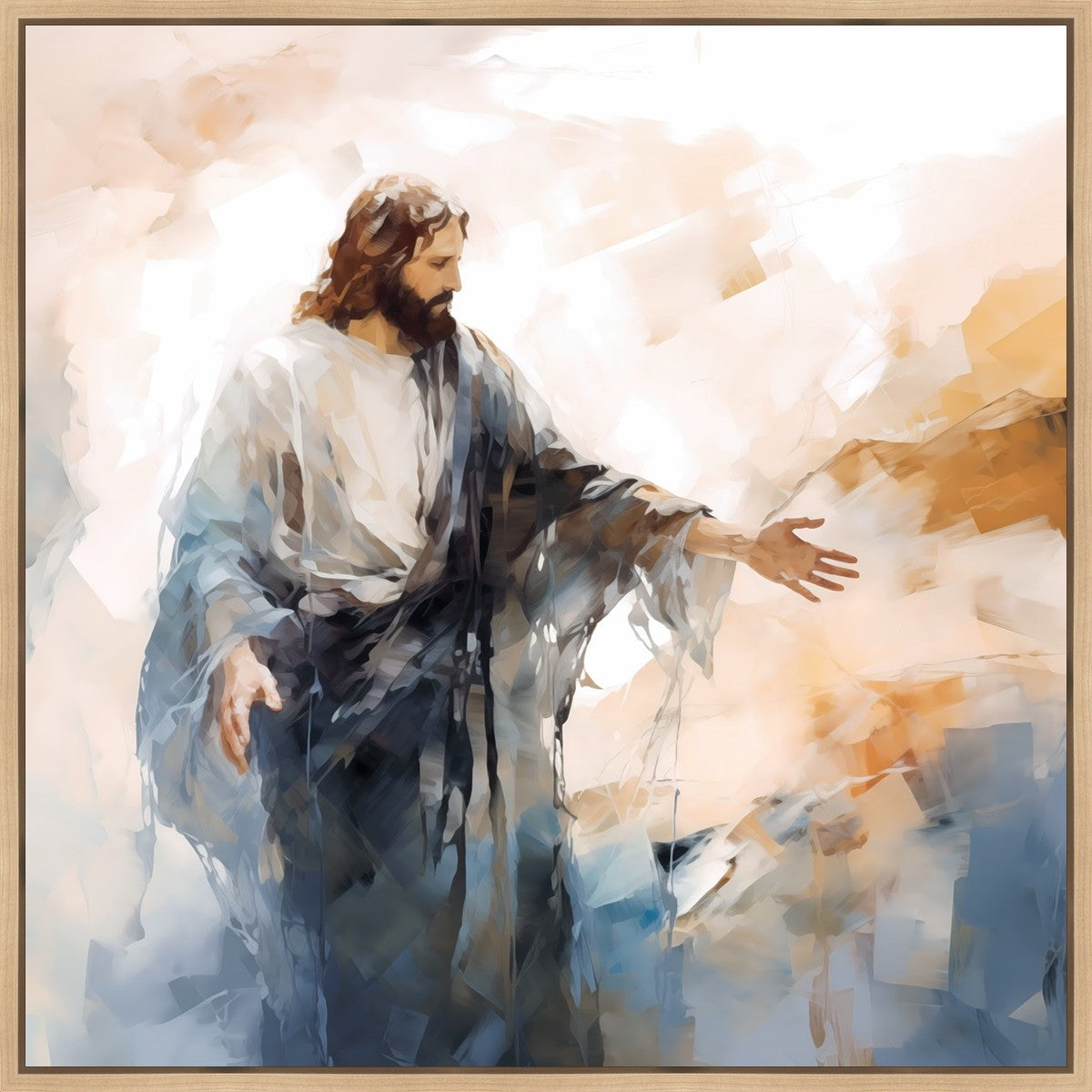 Come Unto Me Large Wall Art Gallery Wrap