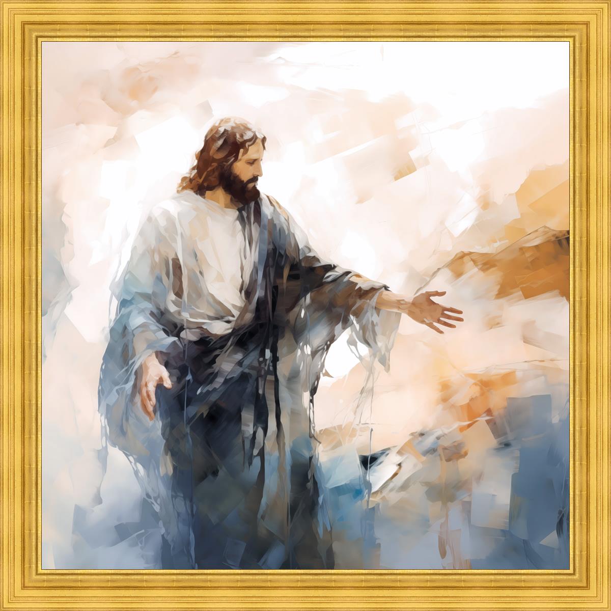 Come Unto Me Large Wall Art