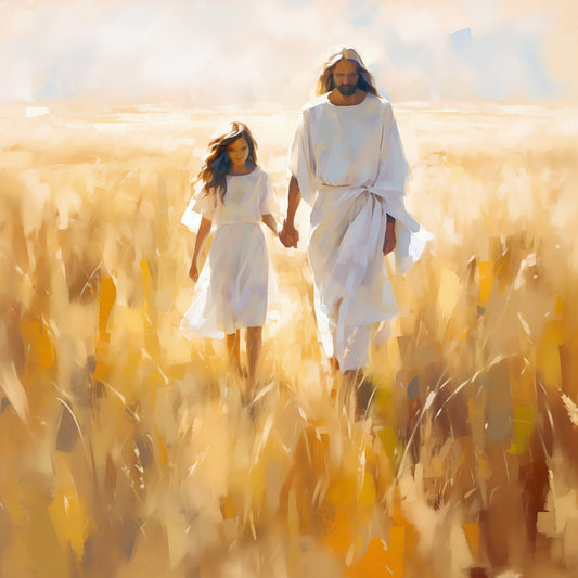 Come Follow Me Large Wall Art Gallery Wrap