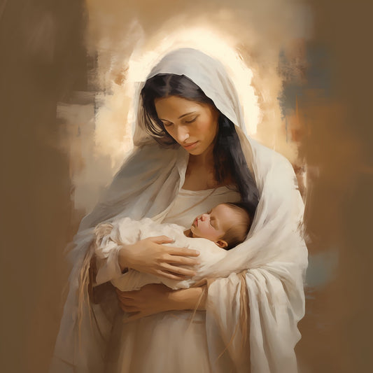 Swaddled by Love Large Wall Art Gallery Wrap