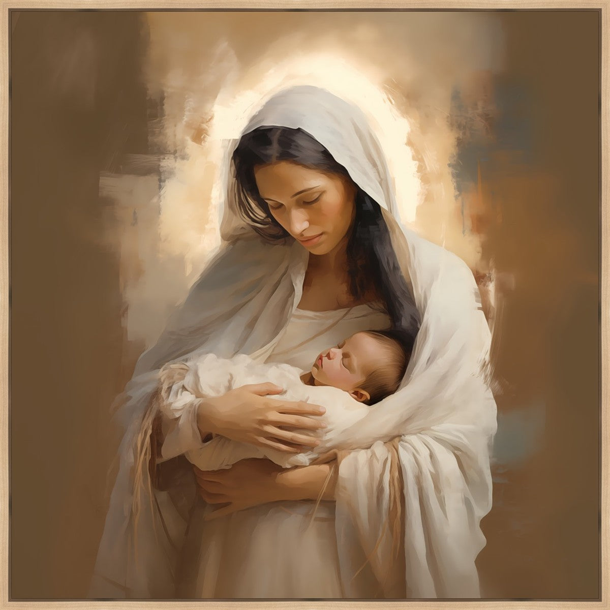 Swaddled by Love Large Wall Art Gallery Wrap