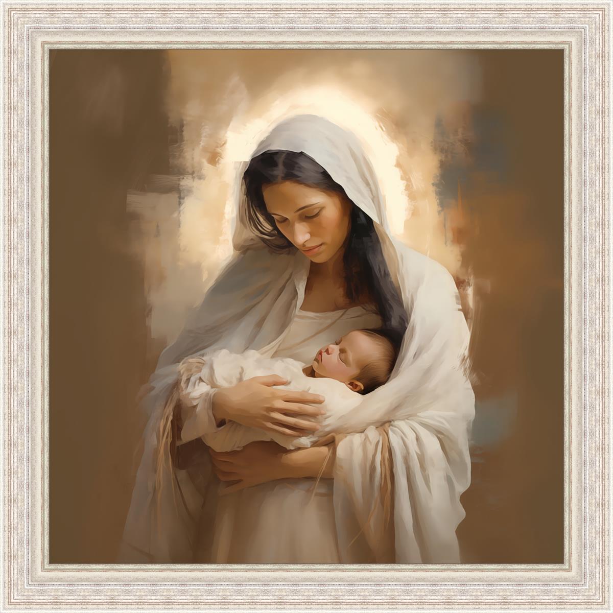 Swaddled by Love Large Wall Art