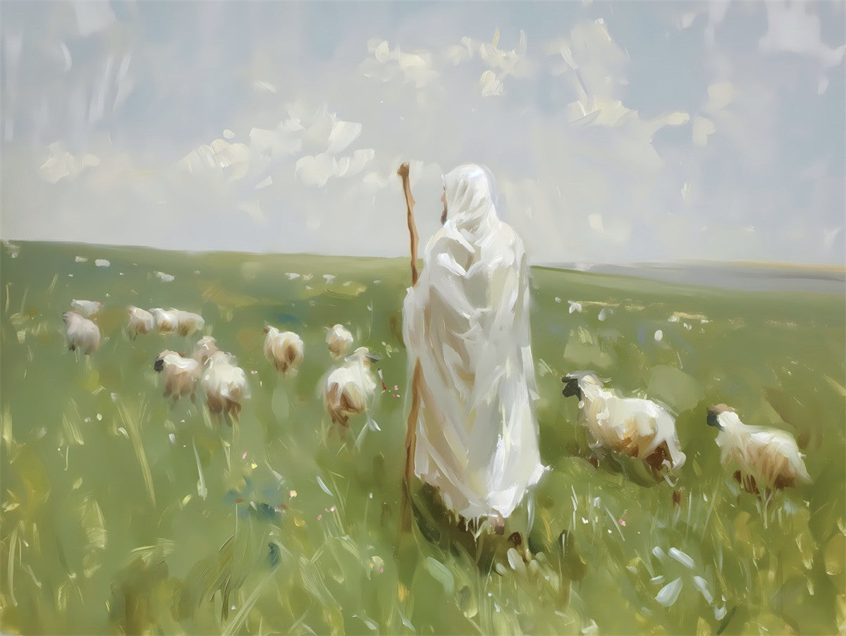 He Leadeth My Soul Large Wall Art Gallery Wrap