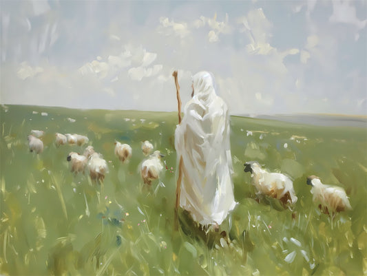 He Leadeth My Soul Large Wall Art Gallery Wrap