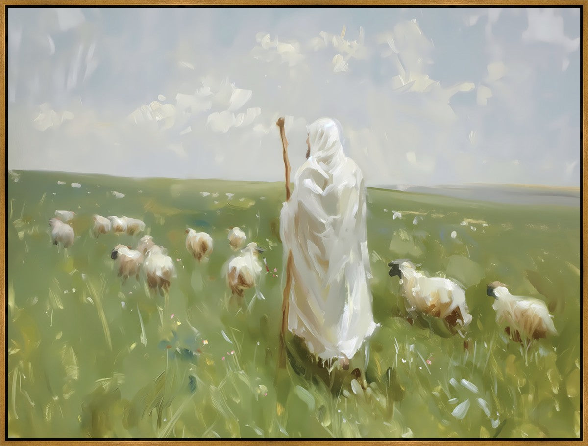 He Leadeth My Soul Large Wall Art Gallery Wrap