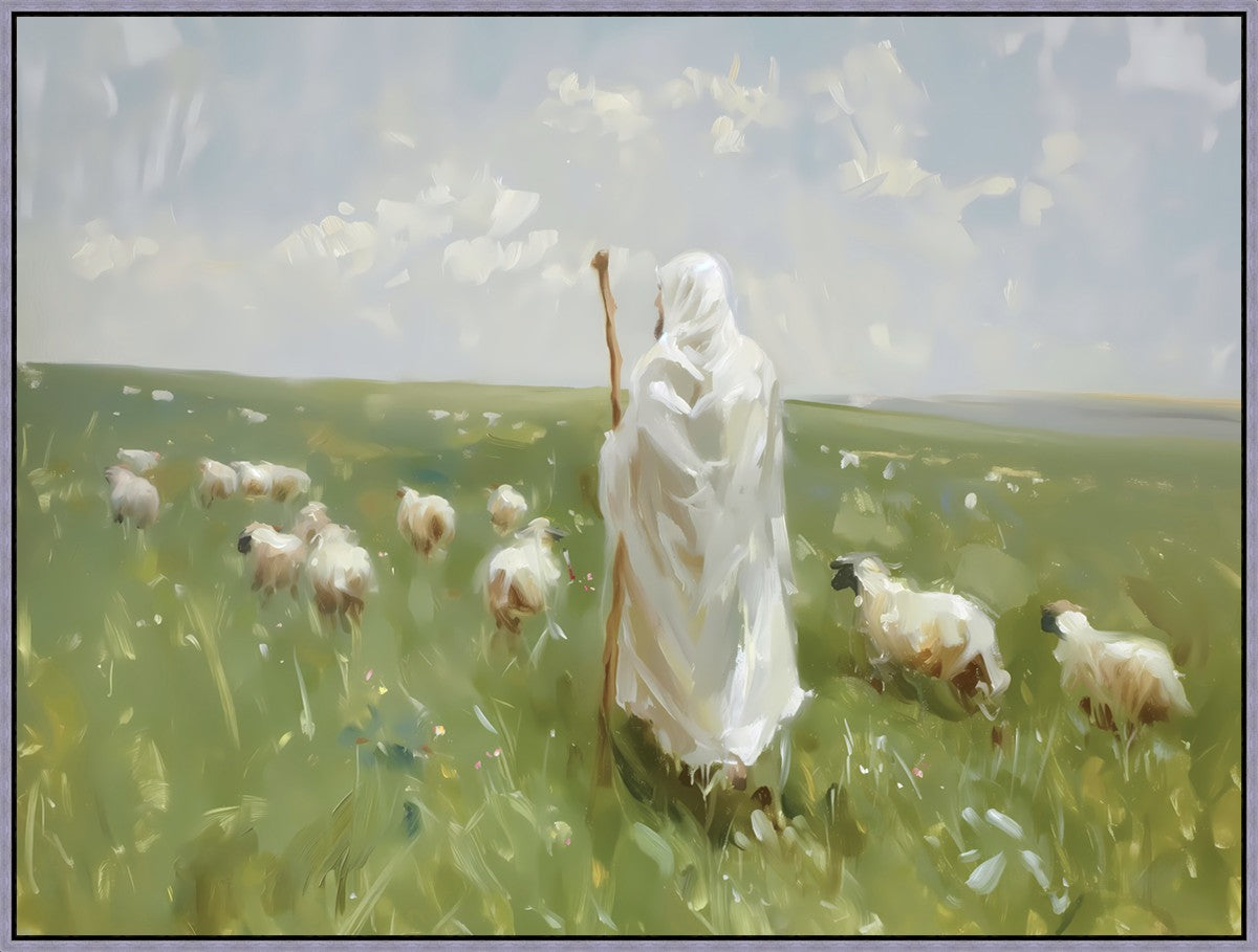 He Leadeth My Soul Large Wall Art Gallery Wrap