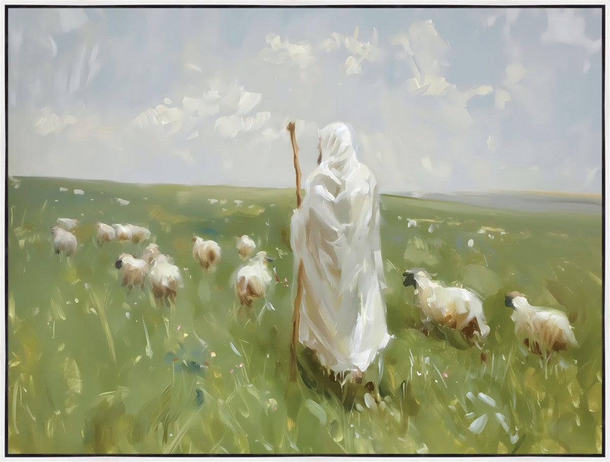 He Leadeth My Soul Large Wall Art Gallery Wrap