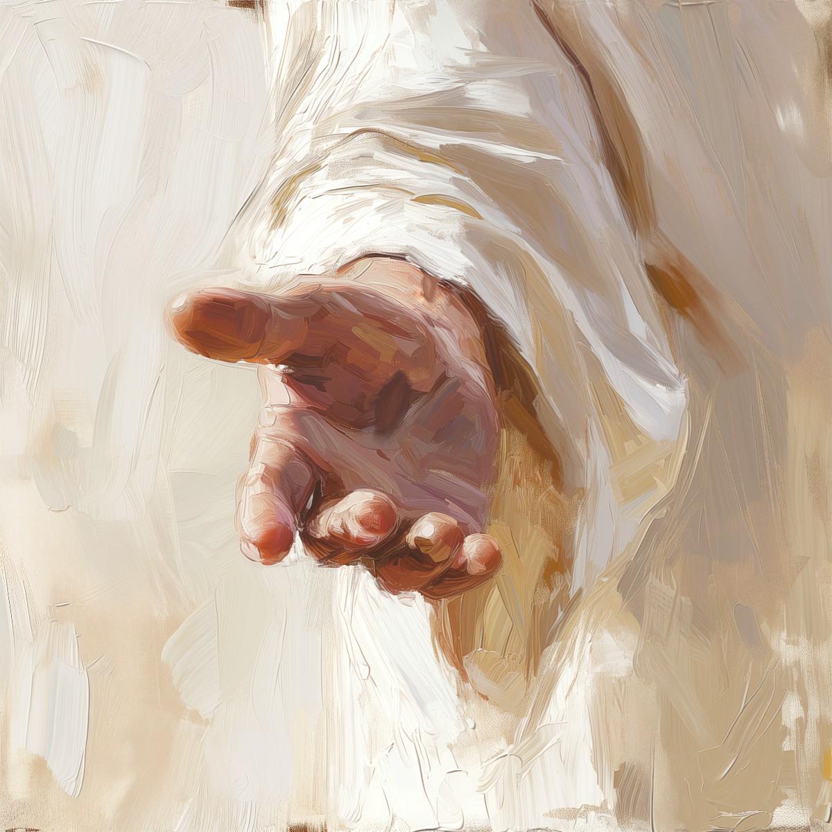 Graven on His Palm