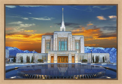 Ogden Temple Reflection