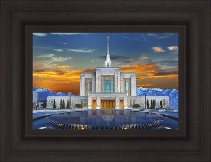Ogden Temple Reflection
