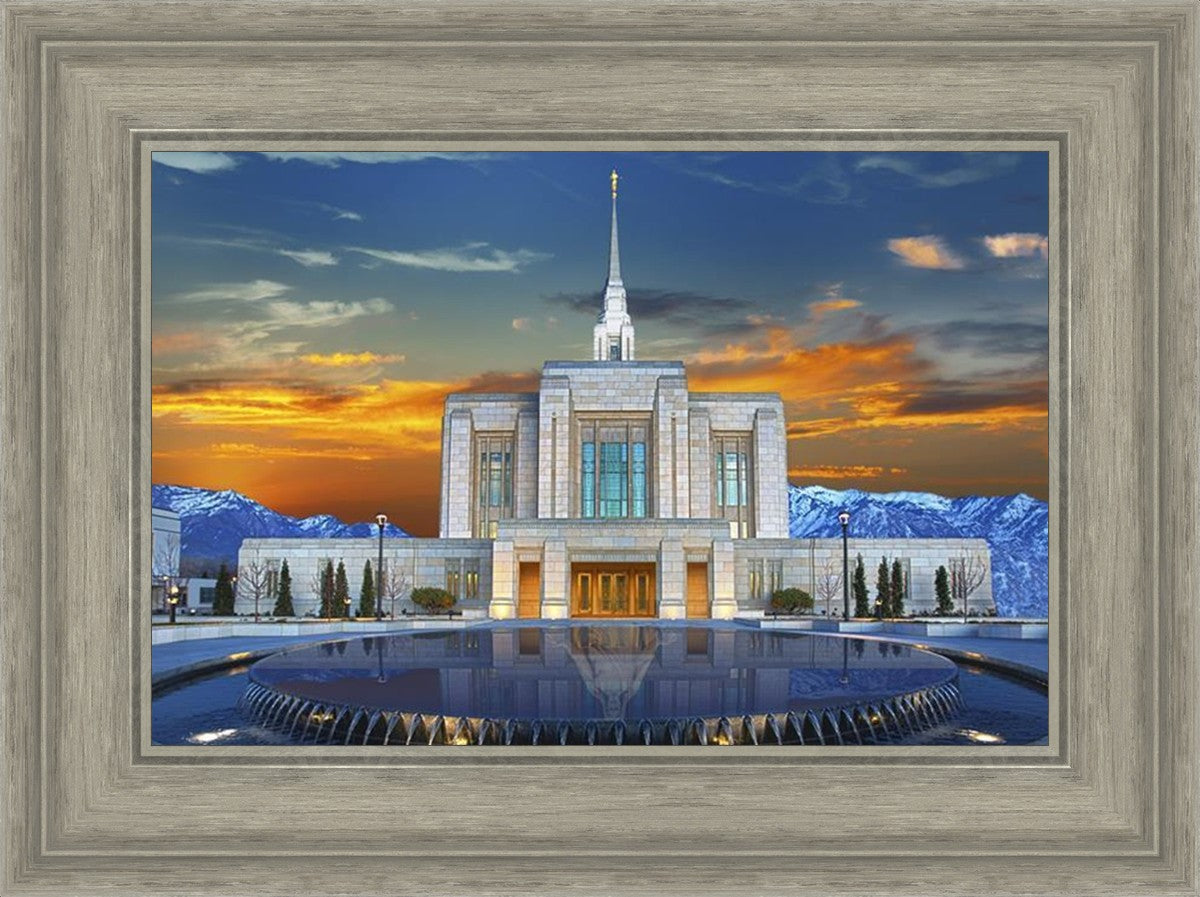 Ogden Temple Reflection