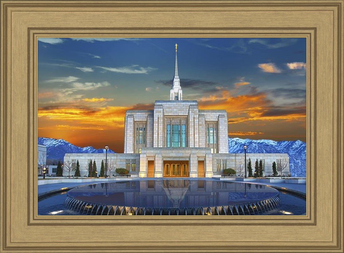 Ogden Temple Reflection