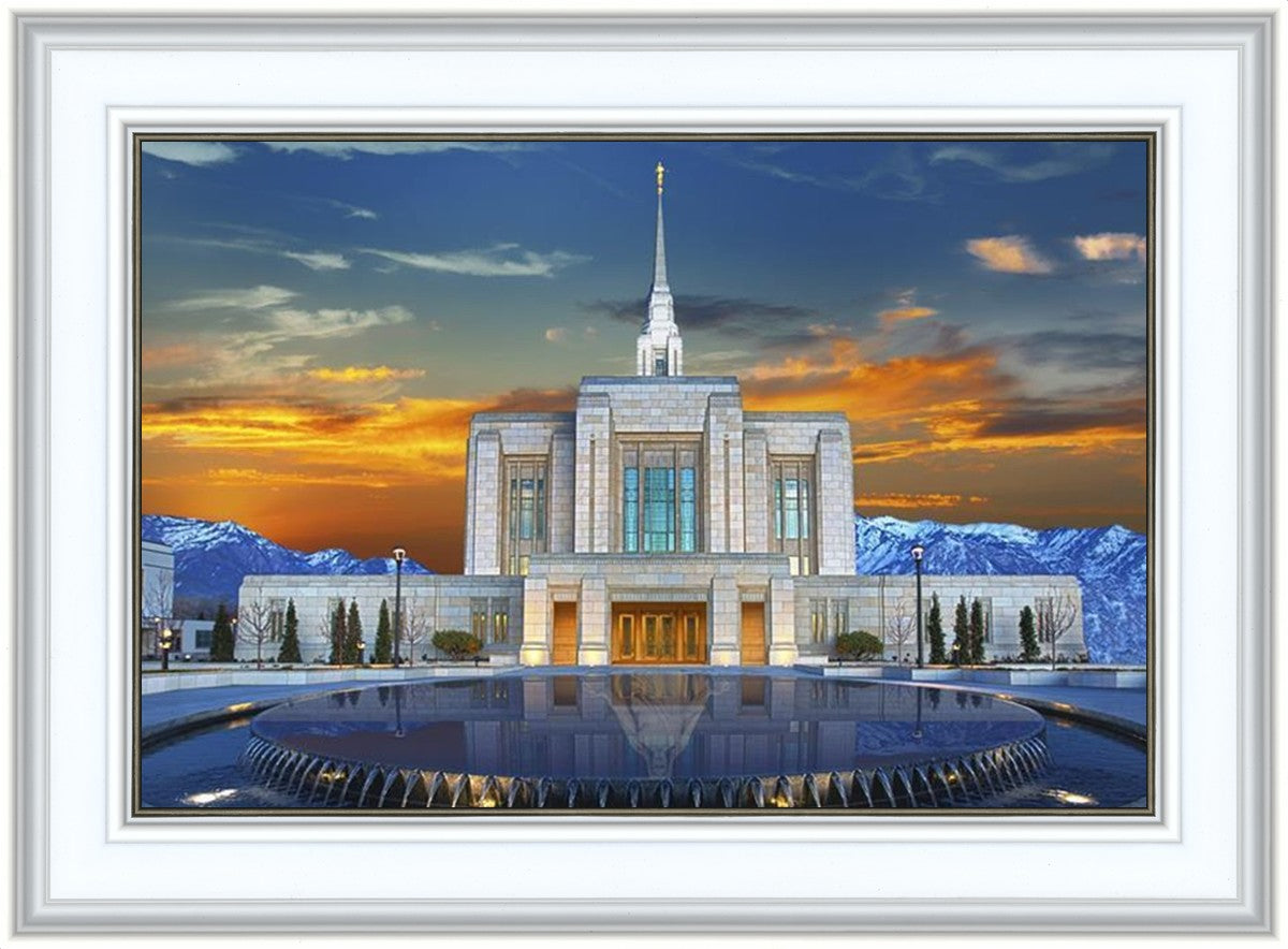 Ogden Temple Reflection