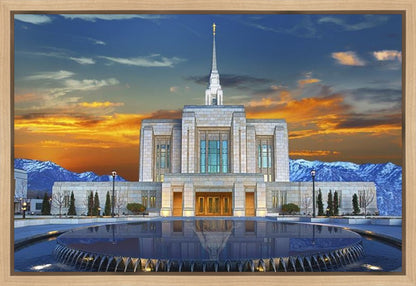 Ogden Temple Reflection