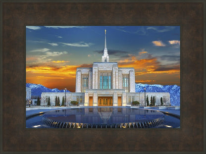 Ogden Temple Reflection