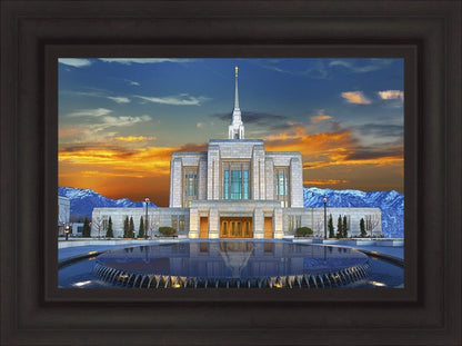 Ogden Temple Reflection