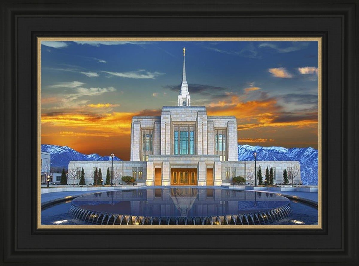 Ogden Temple Reflection