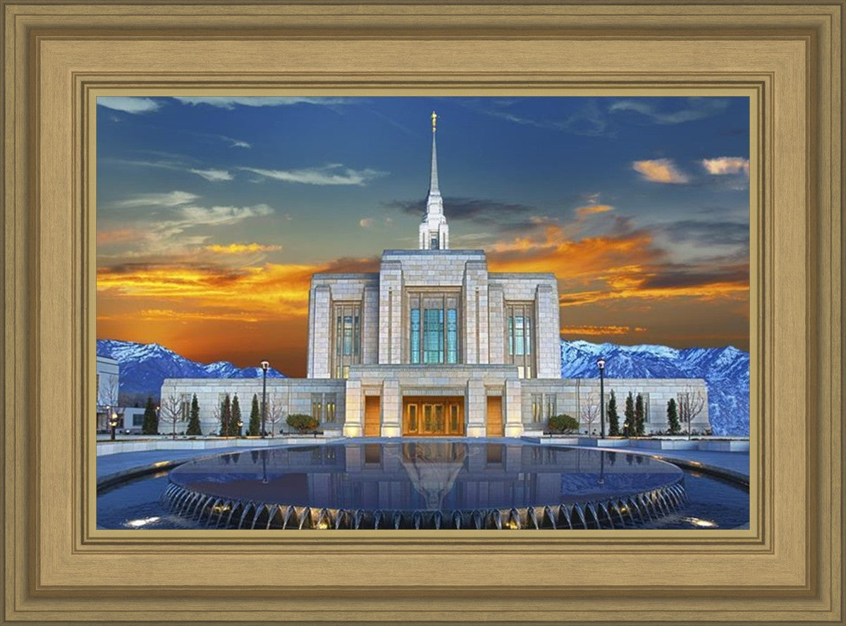 Ogden Temple Reflection
