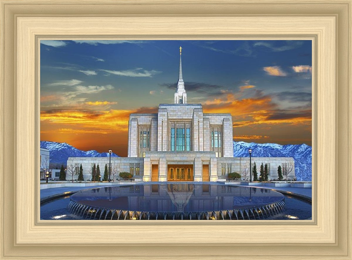 Ogden Temple Reflection