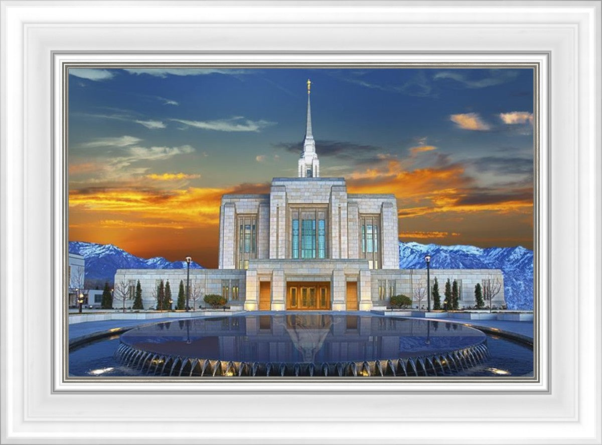 Ogden Temple Reflection