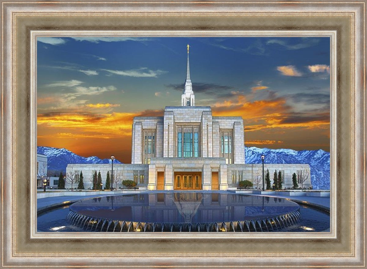 Ogden Temple Reflection