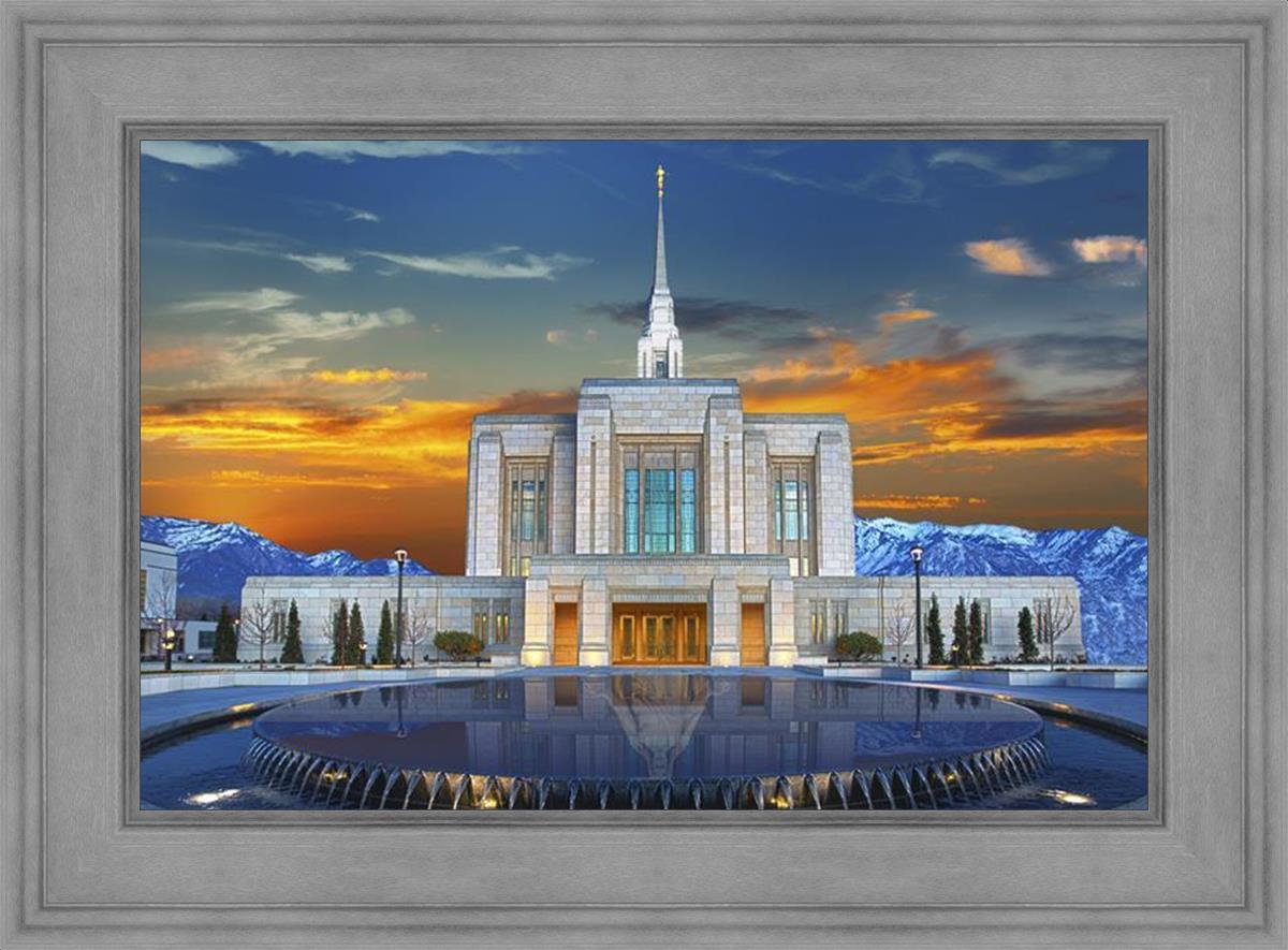 Ogden Temple Reflection