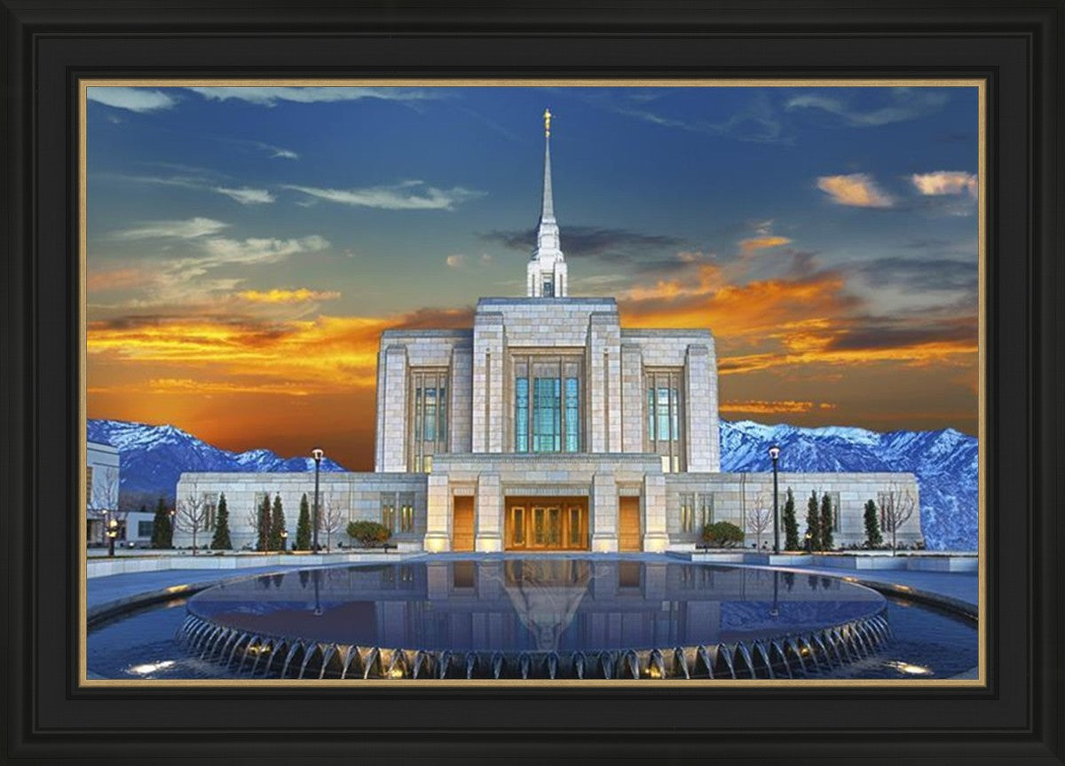 Ogden Temple Reflection