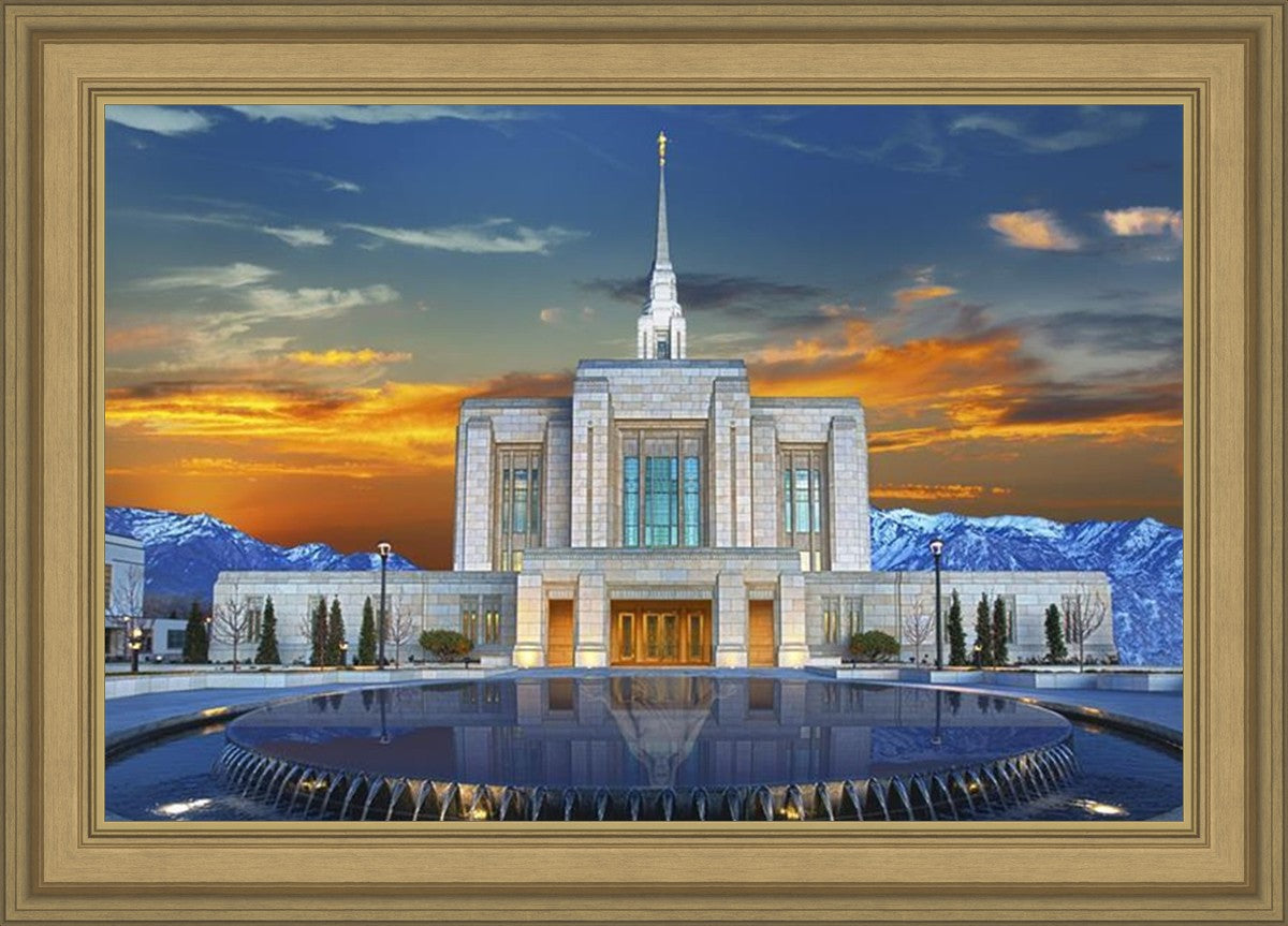 Ogden Temple Reflection