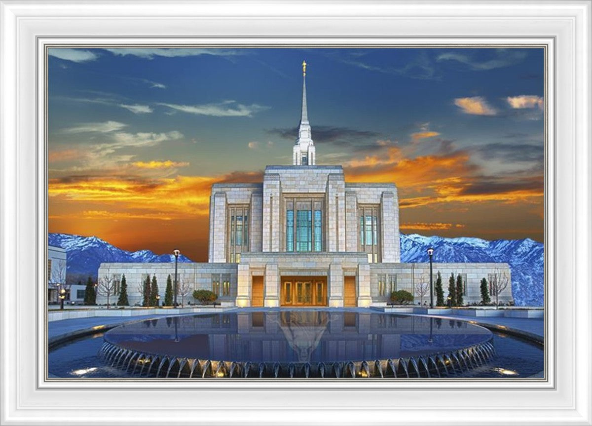Ogden Temple Reflection