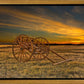 Handcart at Sunset