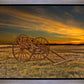 Handcart at Sunset