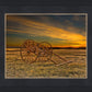 Handcart at Sunset