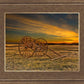Handcart at Sunset