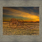 Handcart at Sunset
