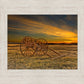 Handcart at Sunset