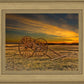 Handcart at Sunset