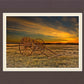 Handcart at Sunset