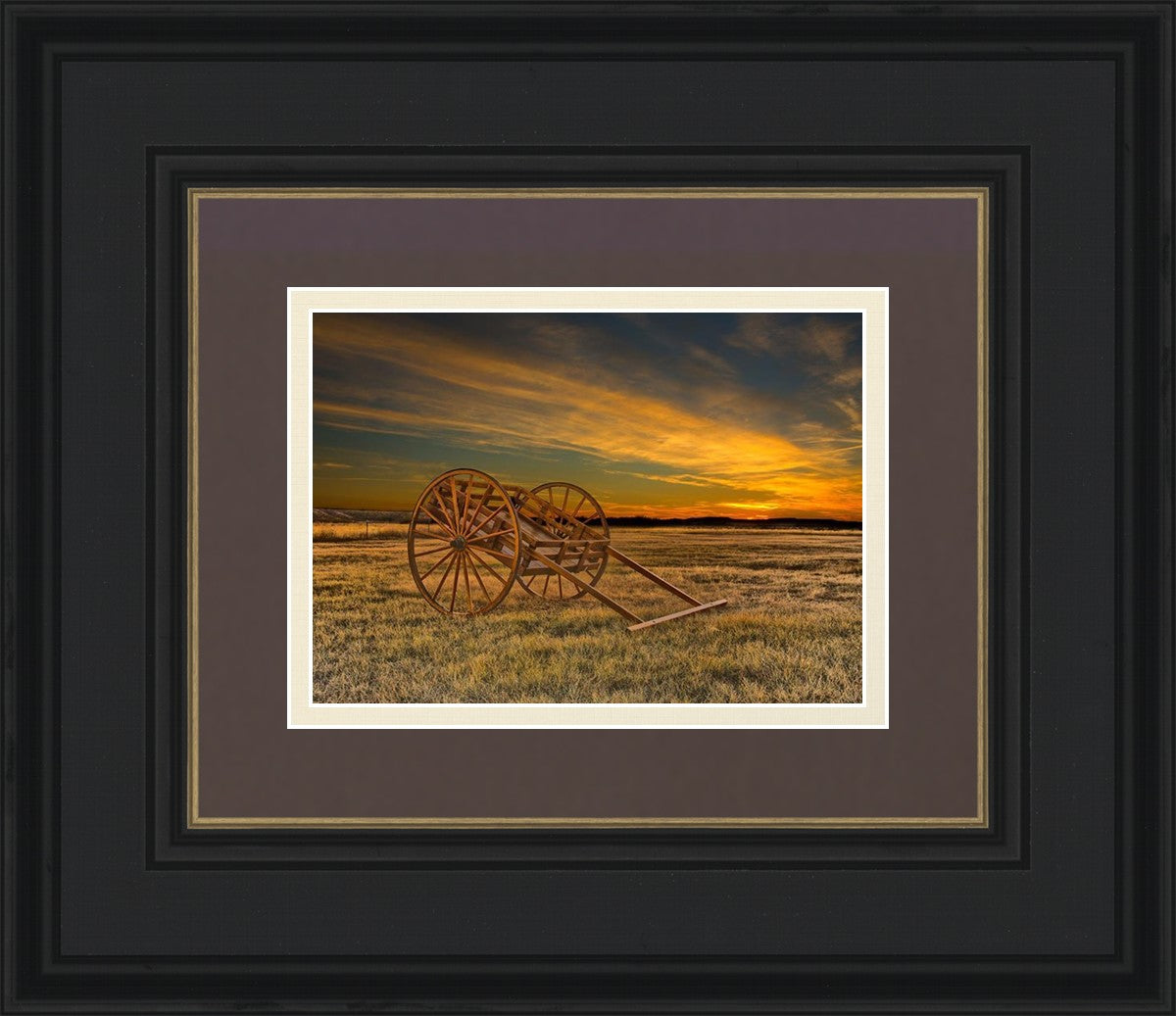 Handcart at Sunset