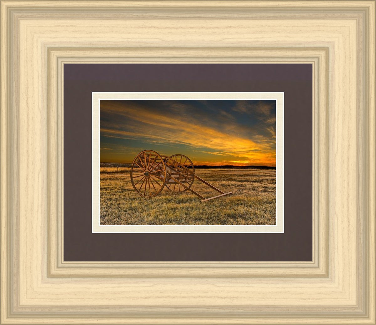 Handcart at Sunset