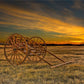 Handcart at Sunset