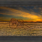 Handcart at Sunset
