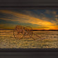 Handcart at Sunset